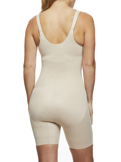 Shape Away® Open-Bust Thigh Slimmer Bodysuit