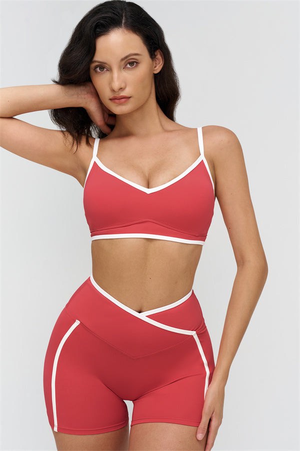 The Crave Contrast Sports Bra