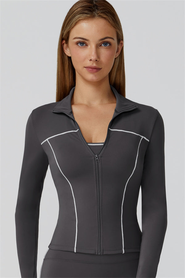 The Venus Zip Top Leggings 2-Piece Set