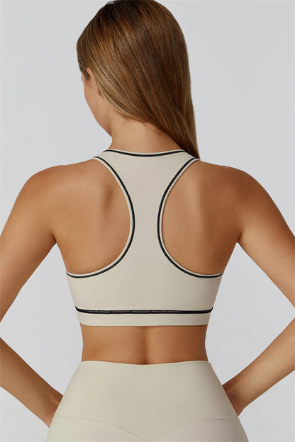 The Venus Zip Top Sports Bra Leggings 3-Piece Set