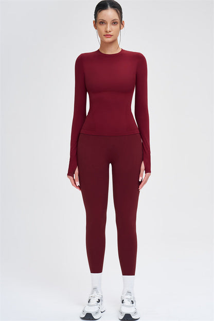The Whim Long Sleeve T-shirt Leggings 2-Piece Set
