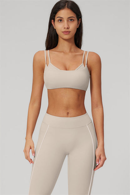 The Clarity Dual Strap Sports Bra Leggings 2-Piece Set