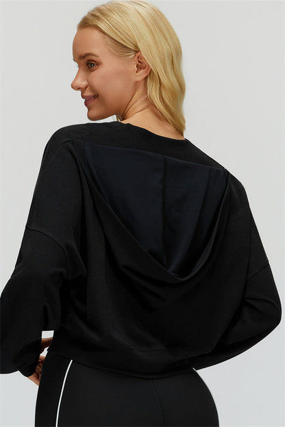 The Whisper V-Neck Hoodie