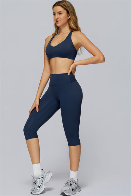 The FlexCore Capri Leggings