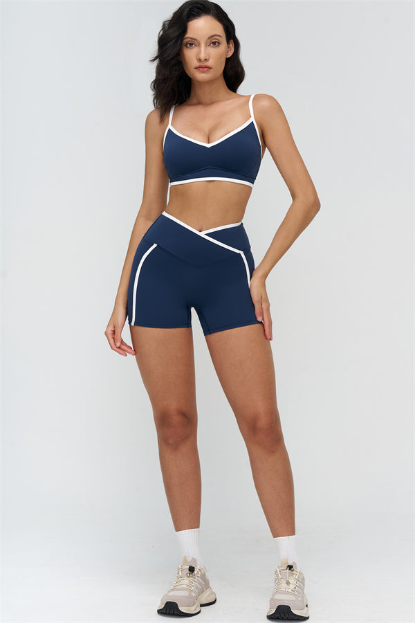 The Crave Contrast Sports Bra