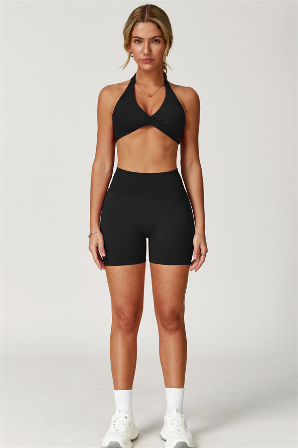 The Elara Sports Bra Shorts 2-Piece Set