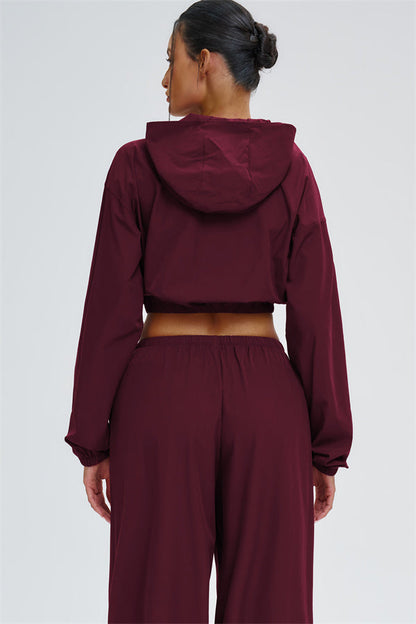 The Svelte UV protection Crop Hoodie