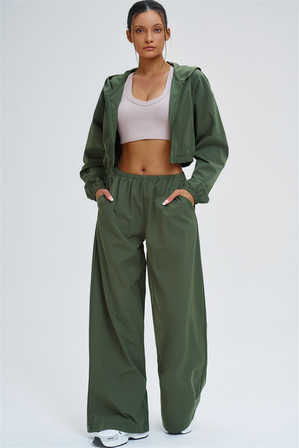 The Svelte UV protection Crop Hoodie