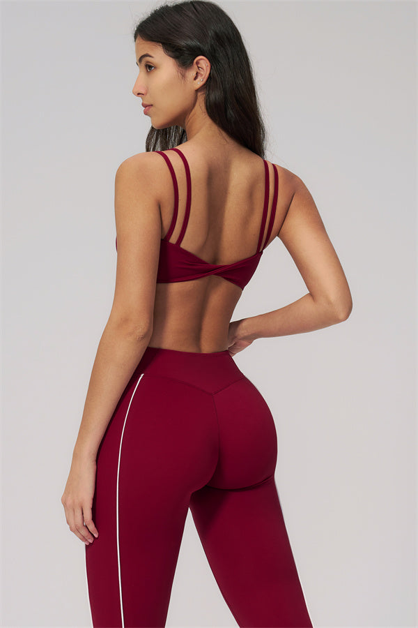 The Clarity Dual Strap Sports Bra Leggings 2-Piece Set