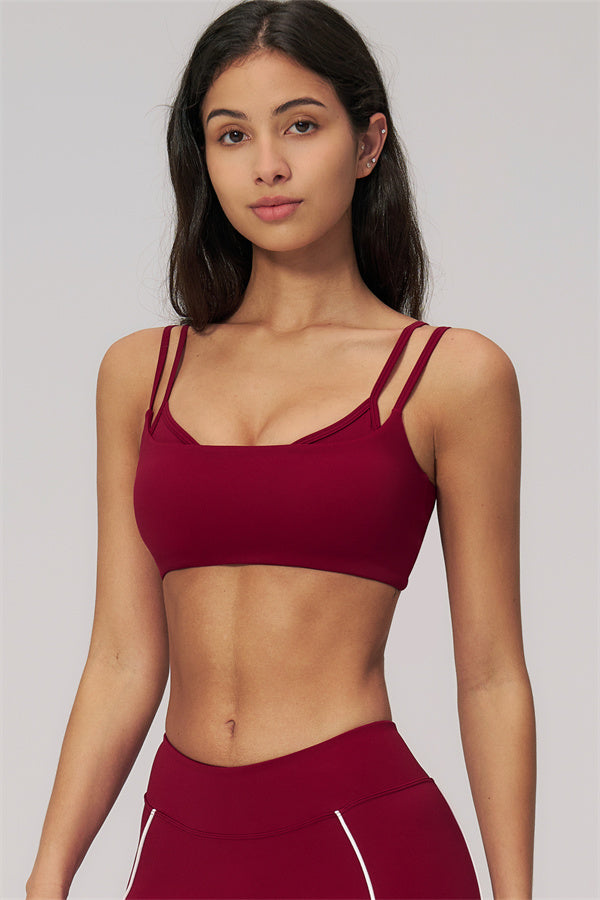The Clarity Dual Strap Sports Bra