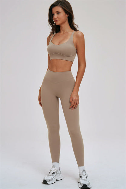 The Kinetic Cross Back Sports Bra