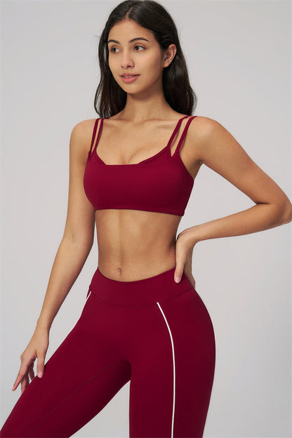 The Clarity Dual Strap Sports Bra Leggings 2-Piece Set