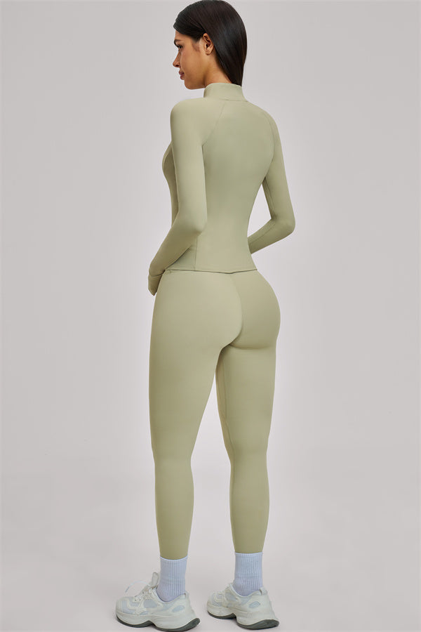 The Swoon Jacket Sports Bra Leggings 3-Piece Set