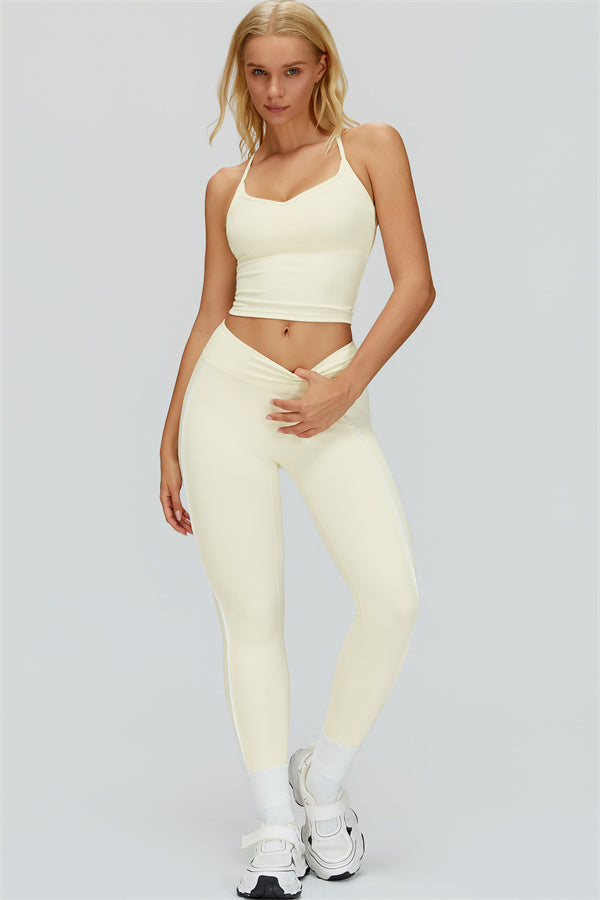 The Whisper Crop Top Leggings 2-Piece Set