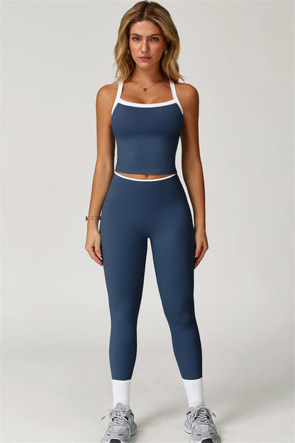The Quest Cross Back Crop Top