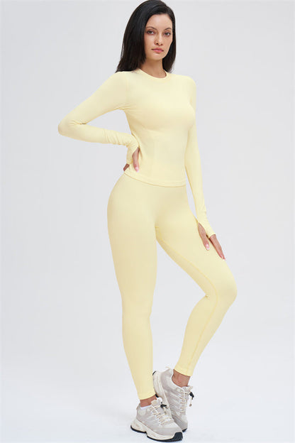 The Whim Long Sleeve T-shirt Leggings 2-Piece Set