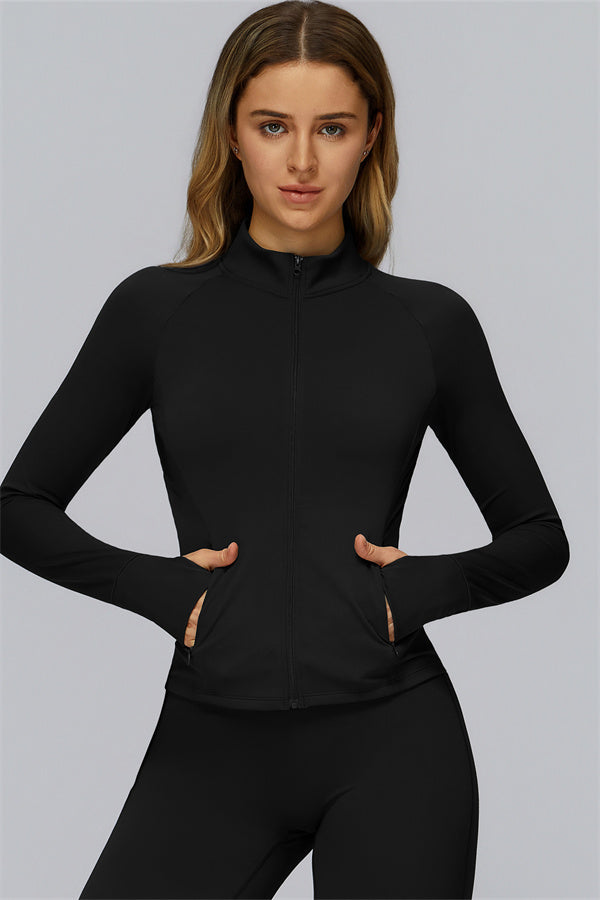 The Radiance Pure Zip Jacket