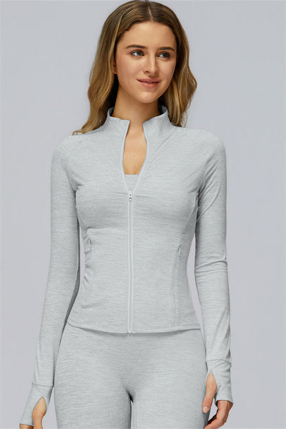 The Radiance Jacket Sports Bra Leggings 3-Piece Set