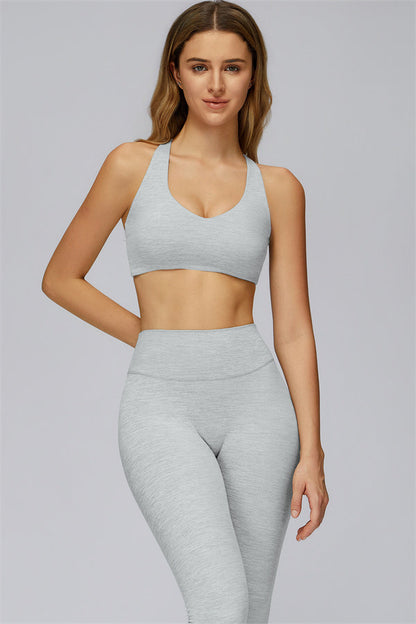 The Radiance Racerback Sports Bra Leggings 2-Piece Set