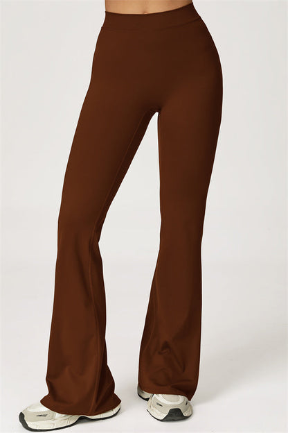 The Axis Crop Top Flared Leggings 2-Piece Set