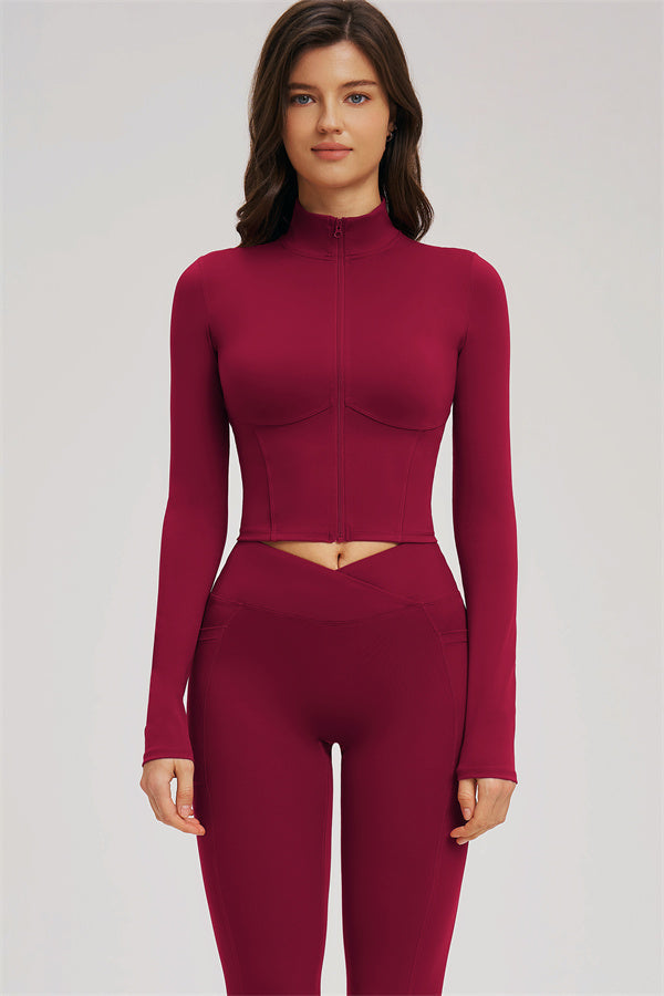 The Sizzle Zip Jacket Leggings 2-Piece Set