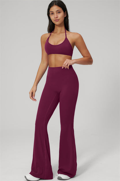 The Rapture Sports Bra Flared Leggings 2-Piece Set