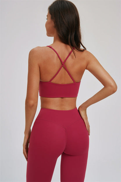 The Kinetic Cross Back Sports Bra