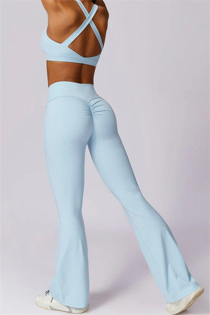 The Isabella Sports Bra Flares 2-Piece Set