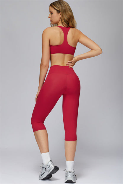 The FlexCore Capri Leggings