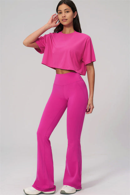The Bold T-shirt Flared Leggings 2-Piece Set