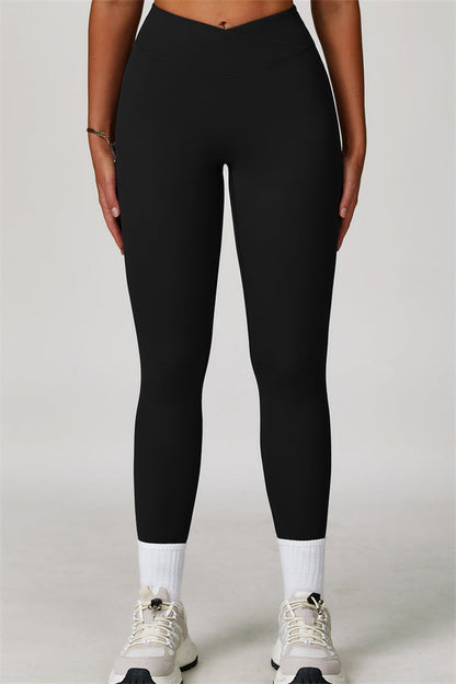 The Lavish Long Sleeve Cut-out Crop Top Leggings 2-Piece Set