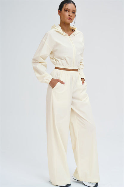 The Svelte UV protection Crop Hoodie