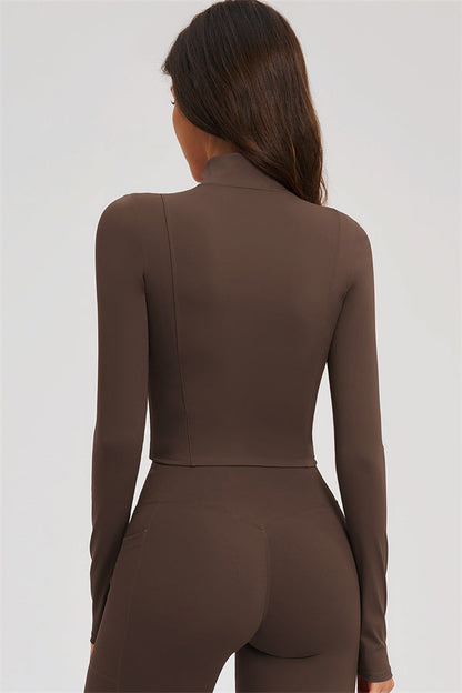 The Sizzle Zip Jacket Sports Bra Flared Leggings 3-Piece Set
