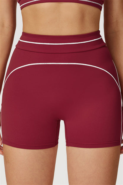 The Amara Long Sleeve T-shirt Shorts 2-Piece Set