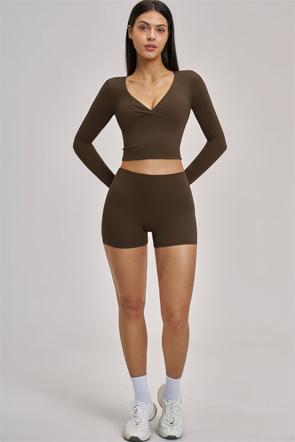 The Swoon Long Sleeve Crop top