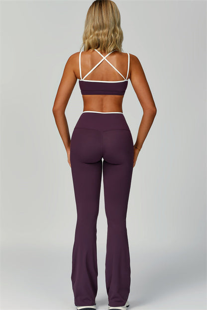 The Quest Sports Bra Flared Leggings 2-Piece Set