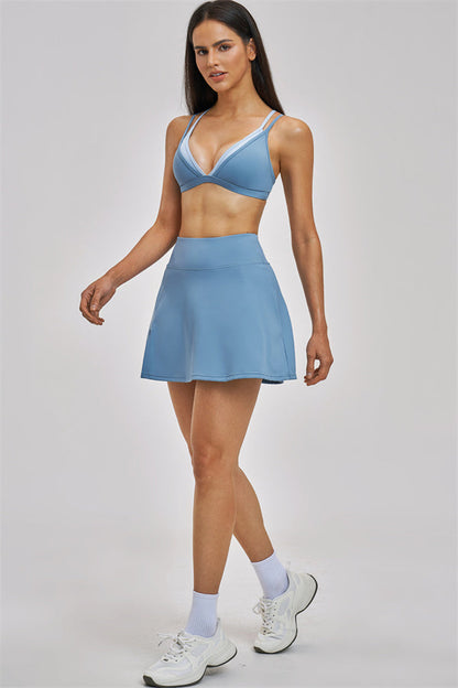 The Seraphine Layered V Sports Bra