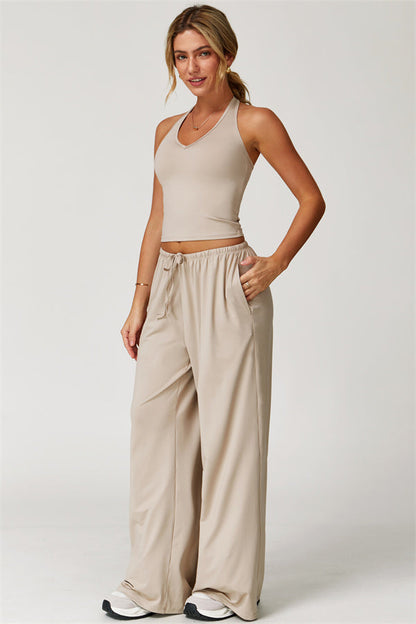 The Sprint Halter Tank Top