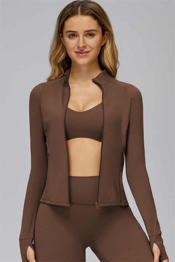 The Radiance Pure Zip Jacket