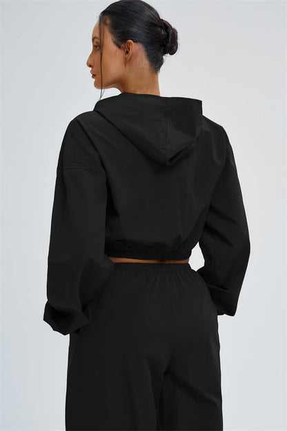 The Svelte UV protection Crop Hoodie