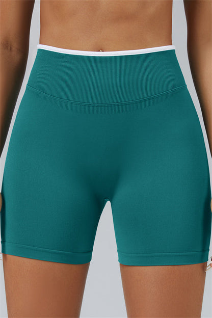 The Elevate Long Sleeve Crop top Shorts 2-Piece Set
