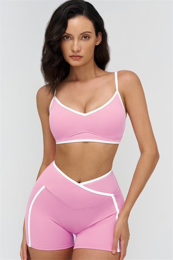The Crave Contrast Sports Bra