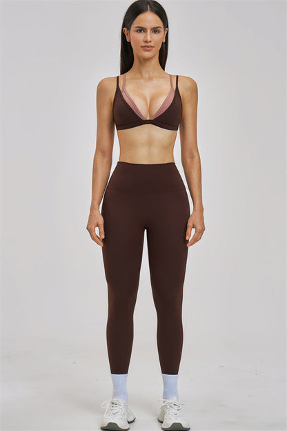 The Seraphine Layered V Sports Bra