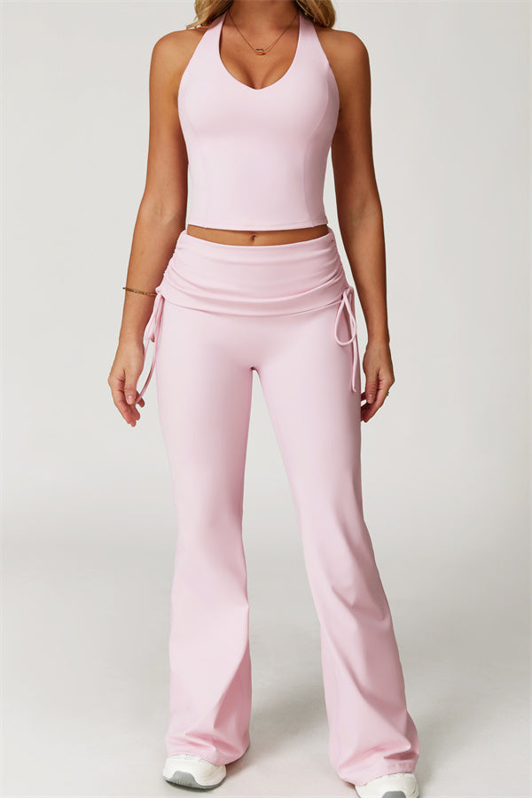 The Echo Tank Top Flared Leggings 2-Piece Set
