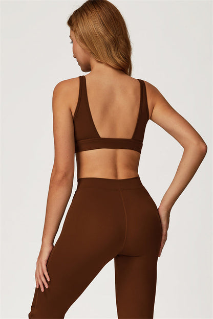 The Axis Sports Bra Flared Leggings 2-Piece Set