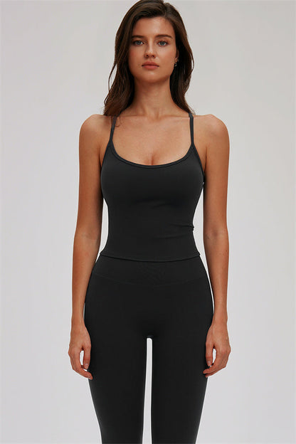 The Svelte Cross Back Tank Top Leggings 2-Piece Set