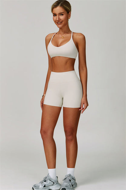 The Bold Cross Back Sports Bra