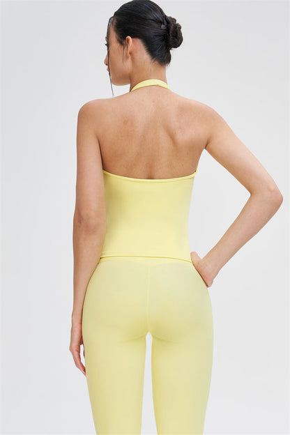 The Stride Crop Top Isabella Leggings 2-Piece Set