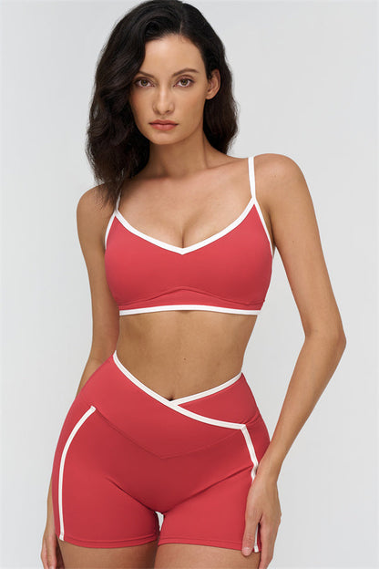 The Crave Contrast Sports Bra