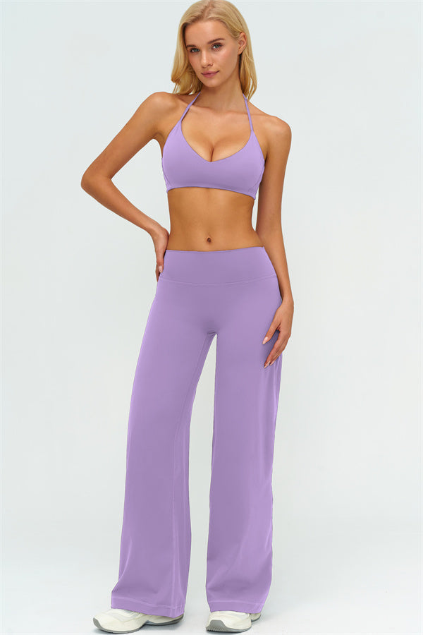 The Twirl Sports Bra New Straight Leg Pants 2-Piece Set